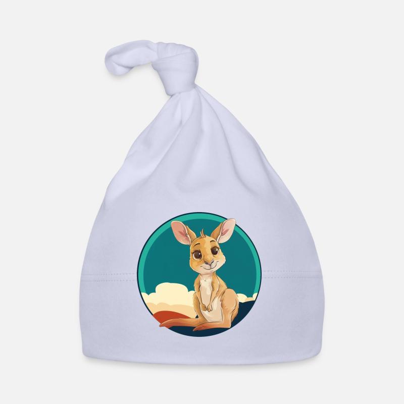 Kangaroo Marsupial Outback Organic Baby Cap