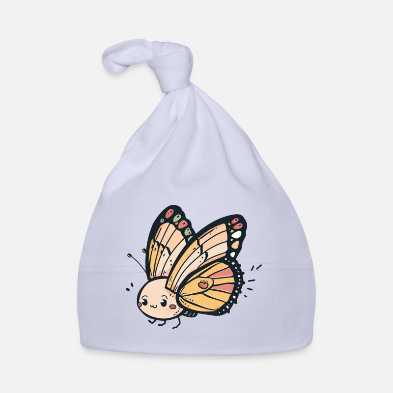 Animal papillon Bonnet bio Bébé