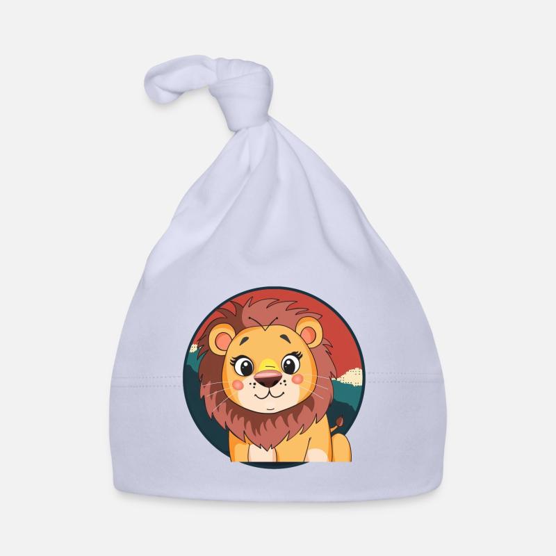 Loewe Leo Mähne Baby Bio-Mütze