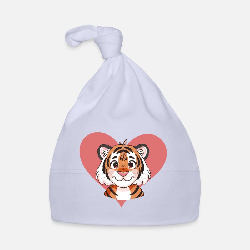 Tiger Gepard Leopard Baby Bio-Mütze