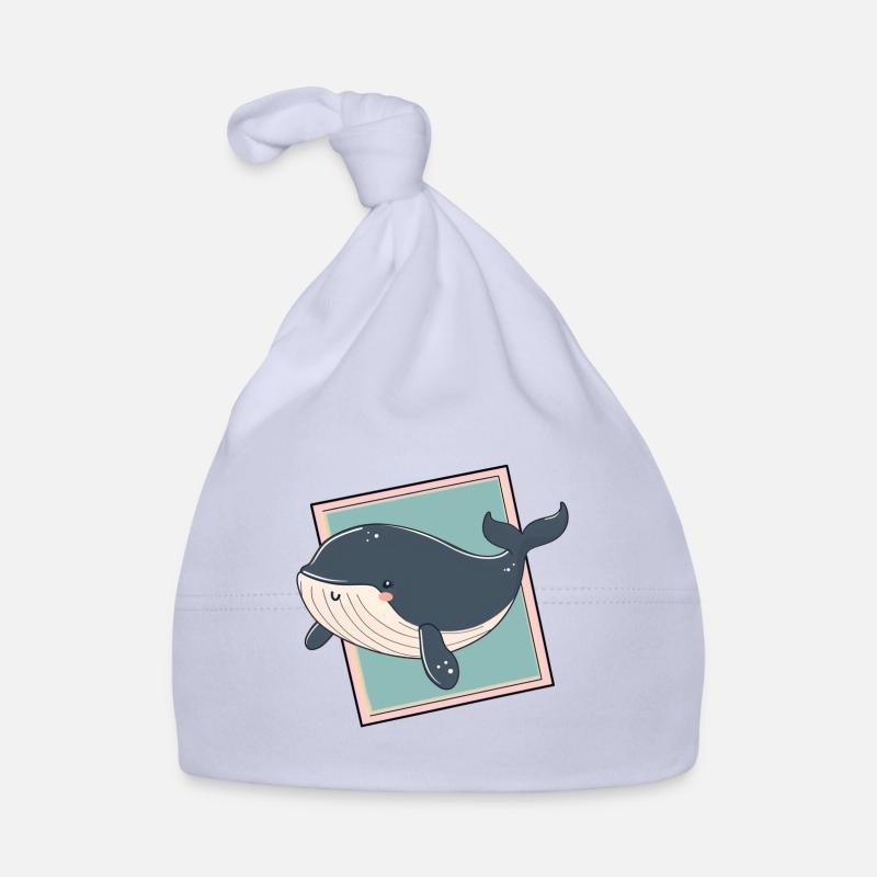 Meeresleben Flosse Wal Baby Bio-Mütze