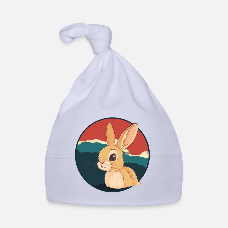 Hase Ostern Baby Bio-Mütze