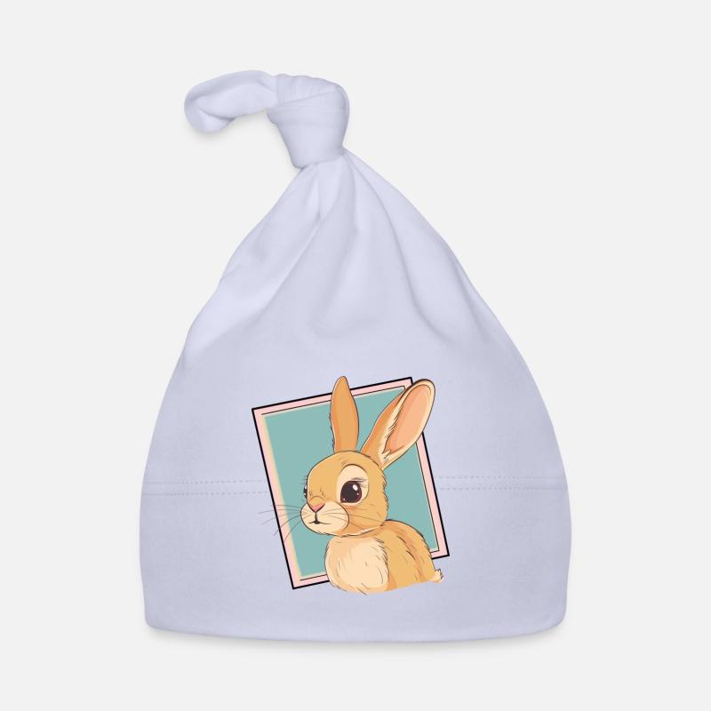 Bunny Hoppy Bunny Easter Bunny Organic Baby Cap