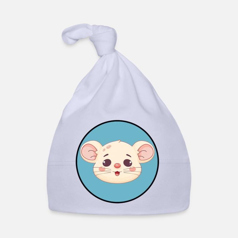 Mice Rat Mouse Teeth Organic Baby Cap
