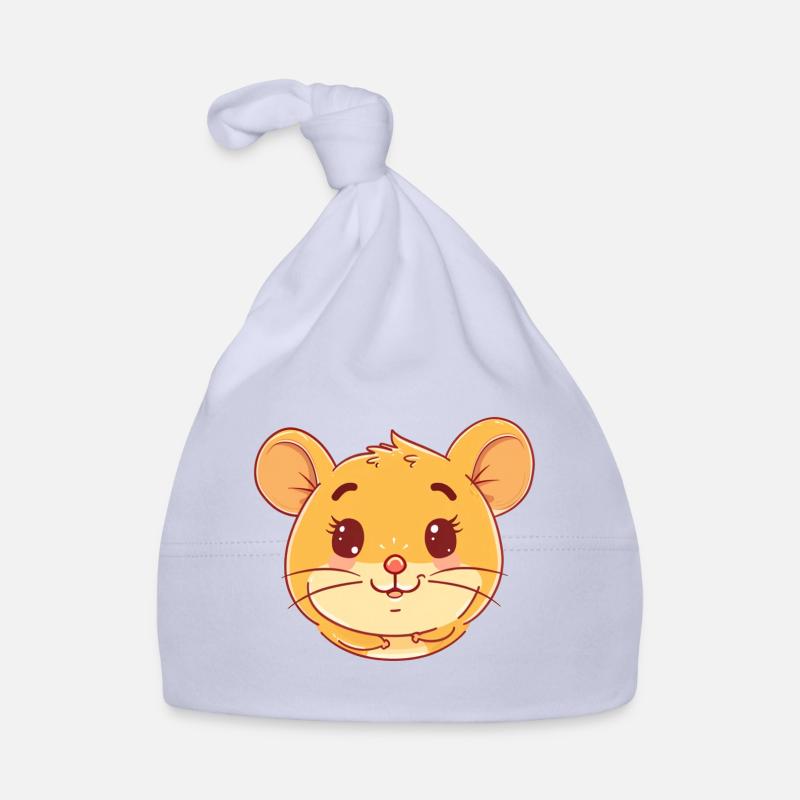 Mice Mouse Organic Baby Cap