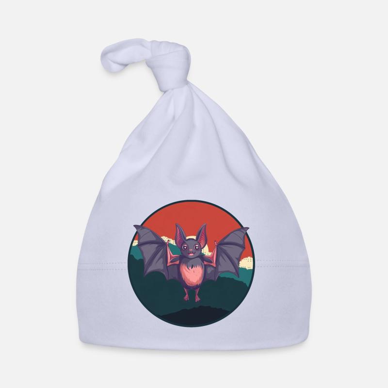 Bat Wing Bat Organic Baby Cap