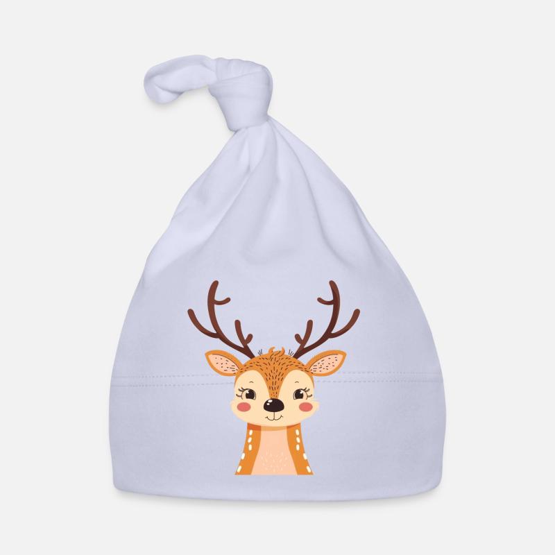 Hirsch Hirschjagd Rehkitz Baby Bio-Mütze
