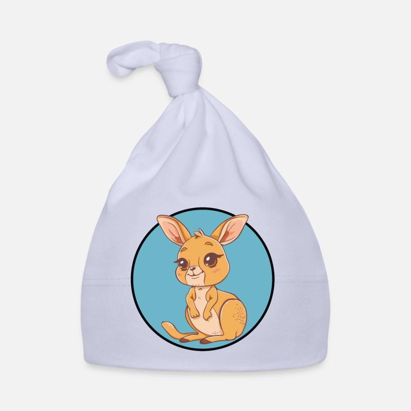 Kangaroo Marsupial Kaengaroo Organic Baby Cap