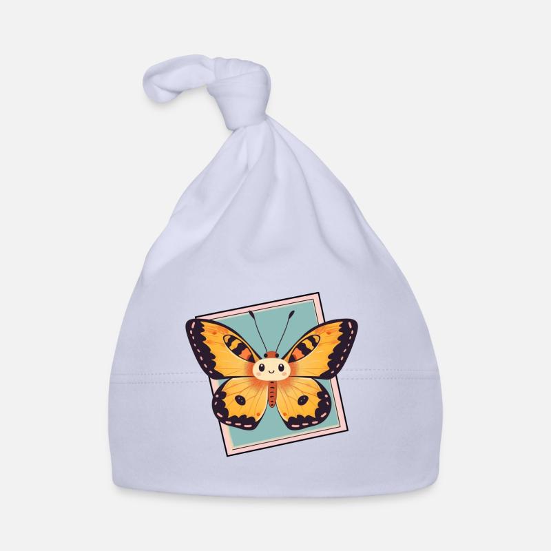 Animaux papillons Bonnet bio Bébé