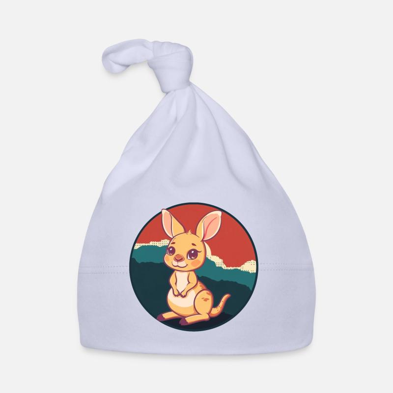 Kangaroo Aussie Kaengaroo Organic Baby Cap