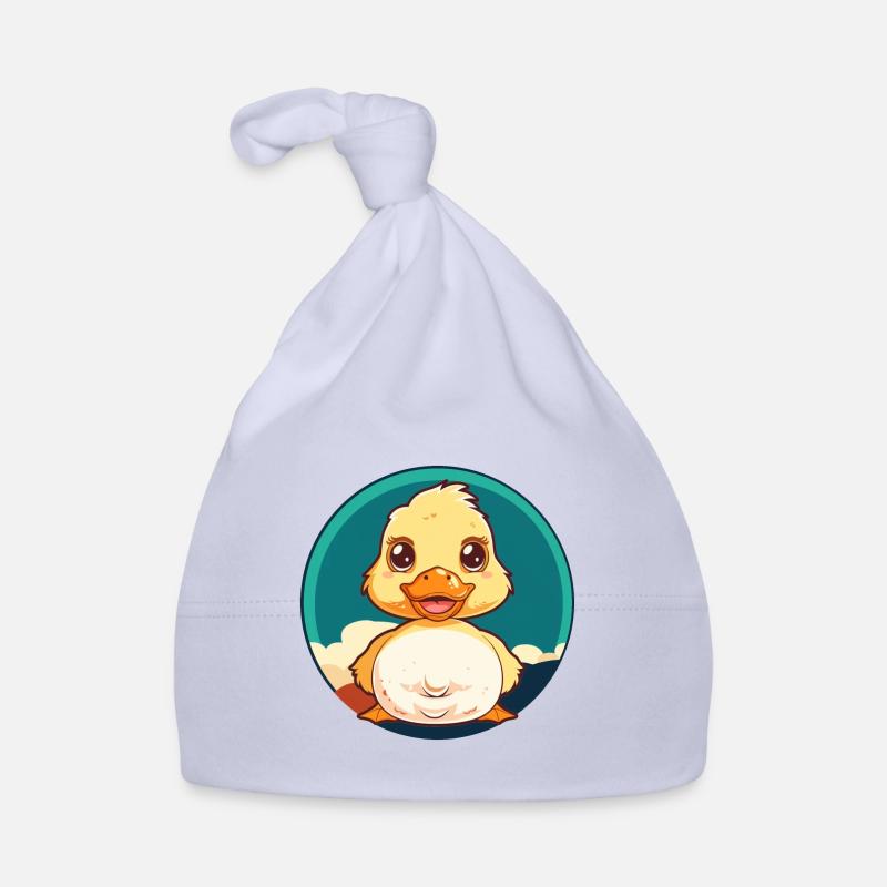 Duckling Quack Organic Baby Cap