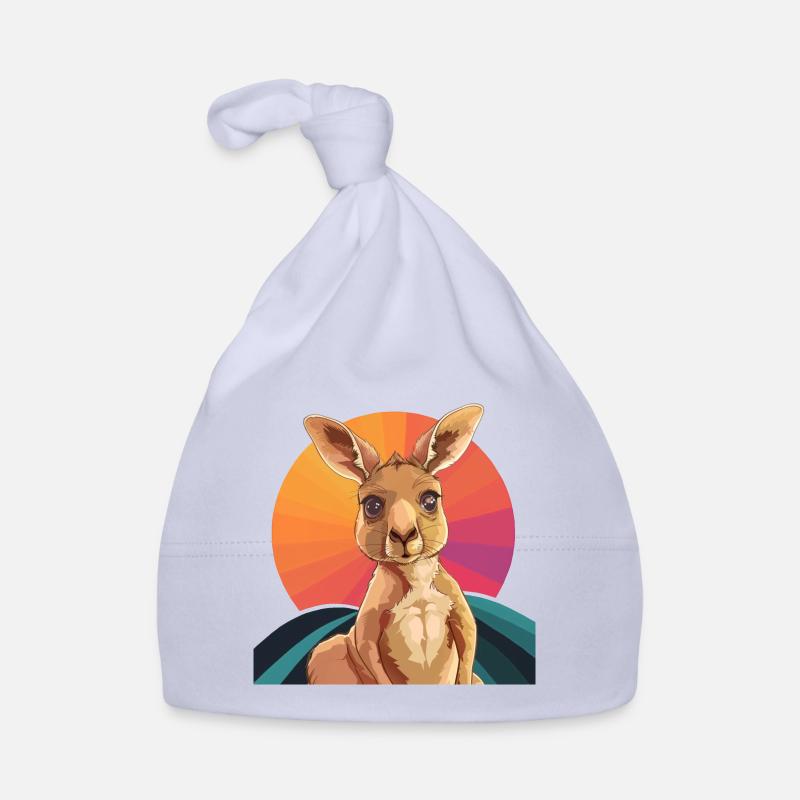 Kangaroo Sydney Melbourne Organic Baby Cap