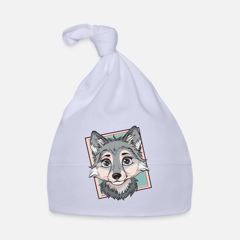 Wolf Husky Wolfpack Baby Bio-Mütze