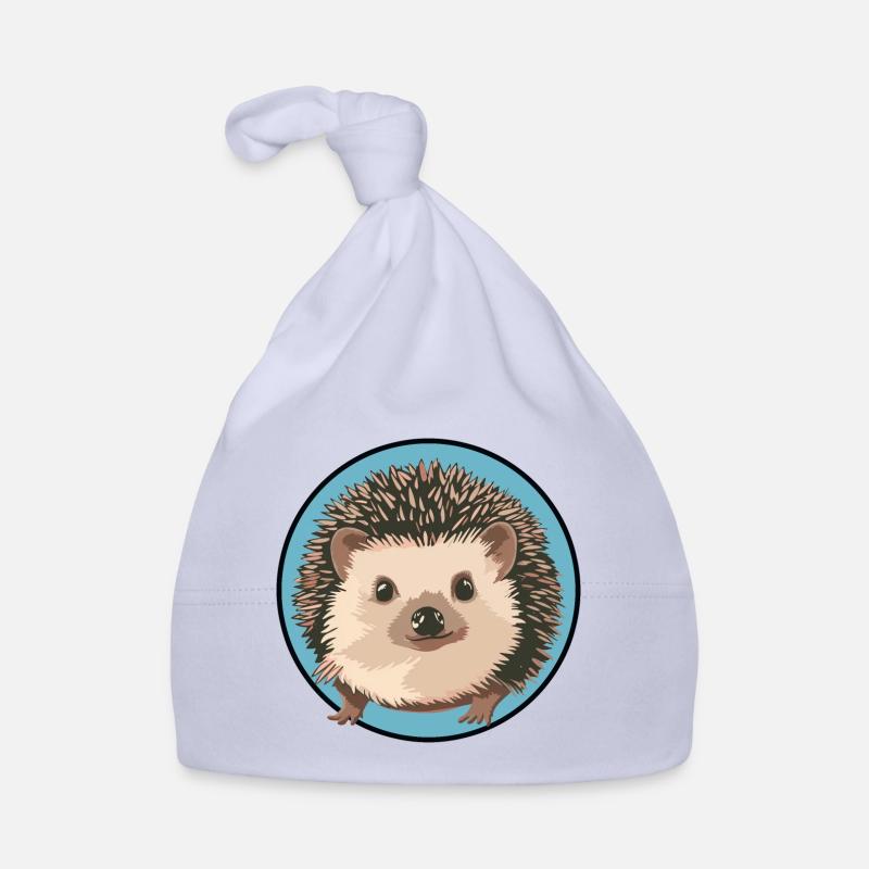 Igel Stachelig Spitz Baby Bio-Mütze