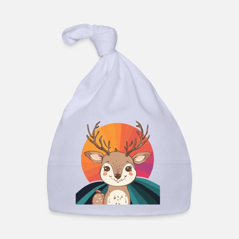 Hirsch Elch Hirschjagd Baby Bio-Mütze