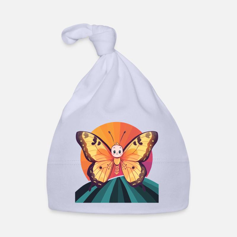 Schmetterling Wald Schmetterlinge Baby Bio-Mütze