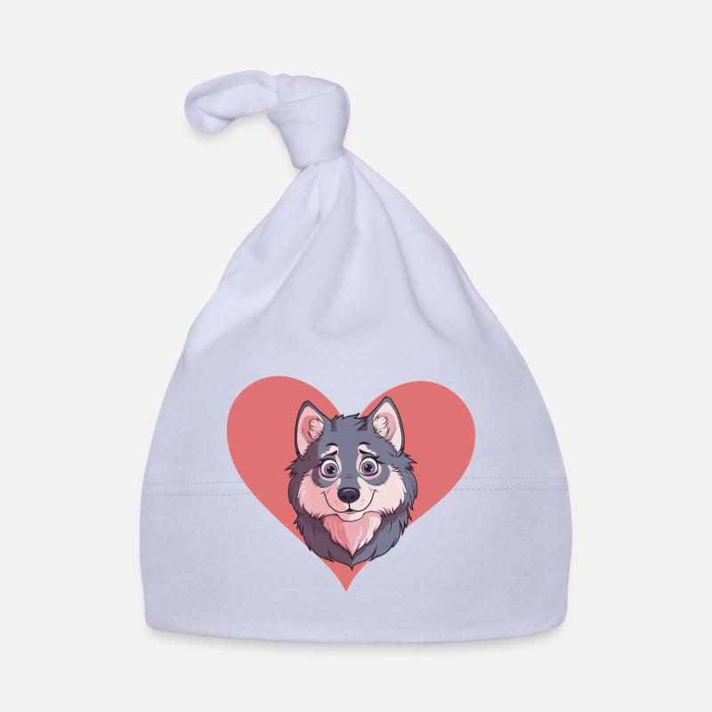 Wolf Vollmond Wolfpack Baby Bio-Mütze
