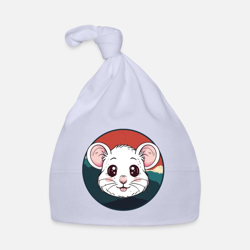 Mäuse Mäuschen Ratte Baby Bio-Mütze