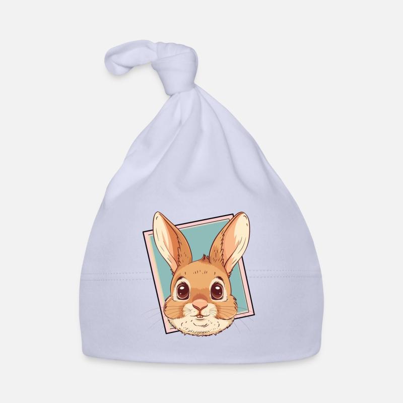 Bunny Bunnies Easter Organic Baby Cap