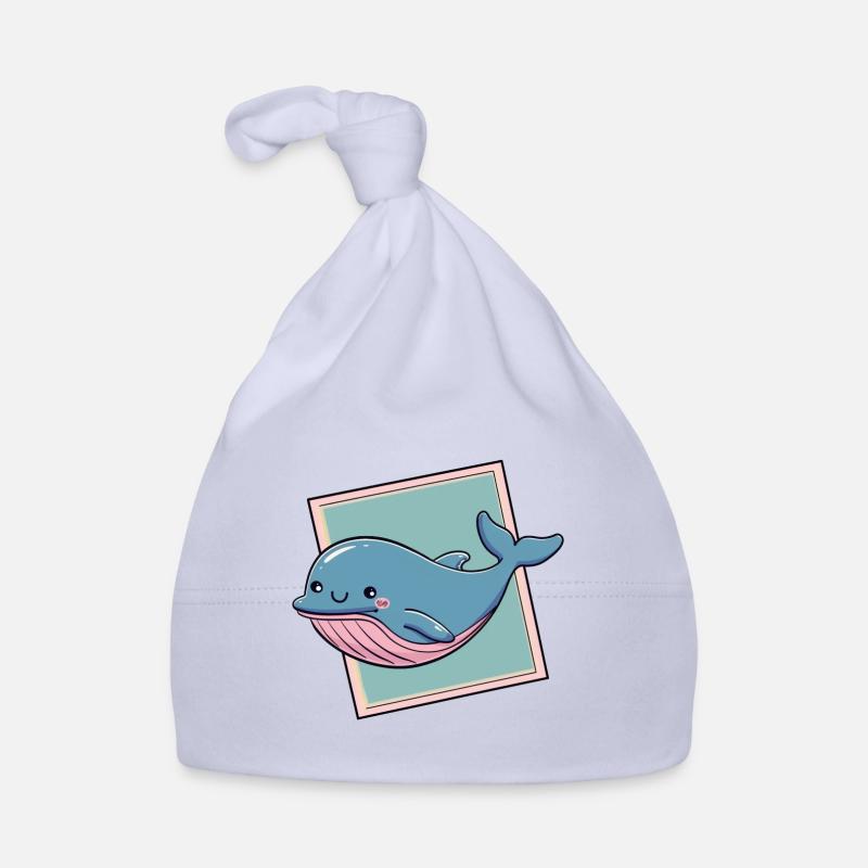 Wal Meeresleben Baby Bio-Mütze