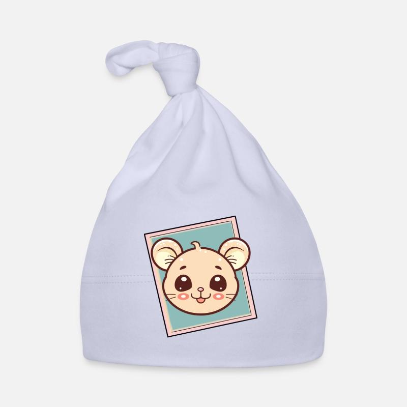 souris souris Bonnet bio Bébé