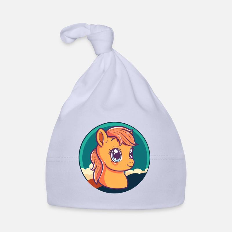 Pferd Reiter Reiter Baby Bio-Mütze