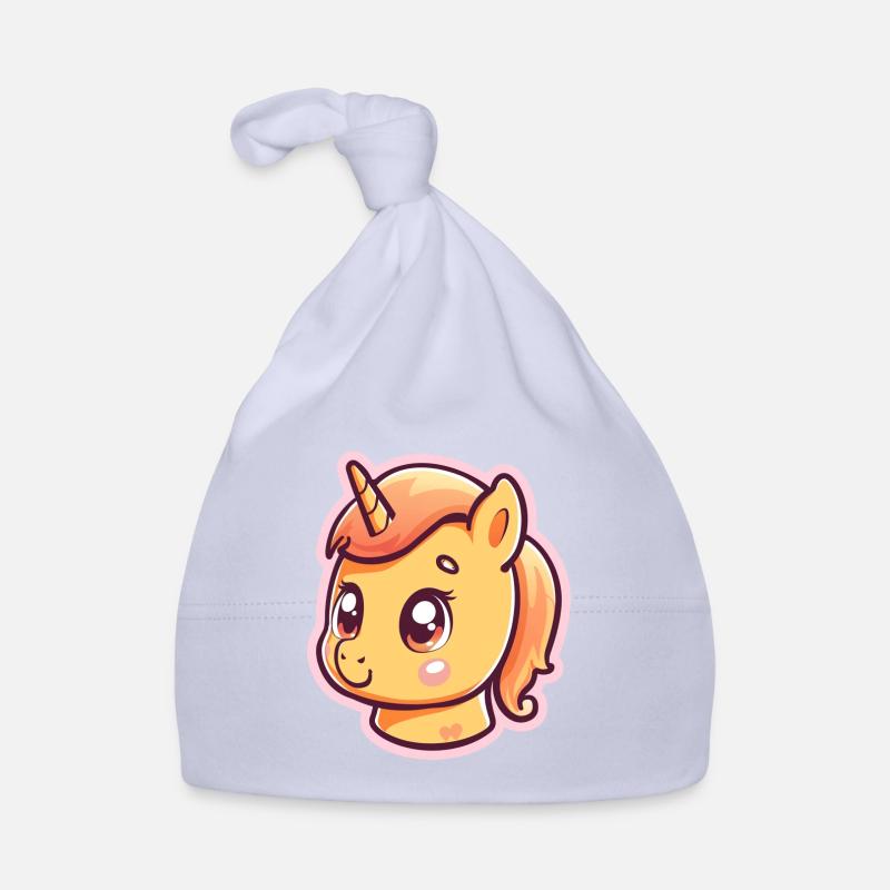 Einhorn Pony Baby Bio-Mütze