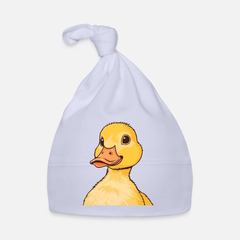 Entchen Schnabel Baby Bio-Mütze