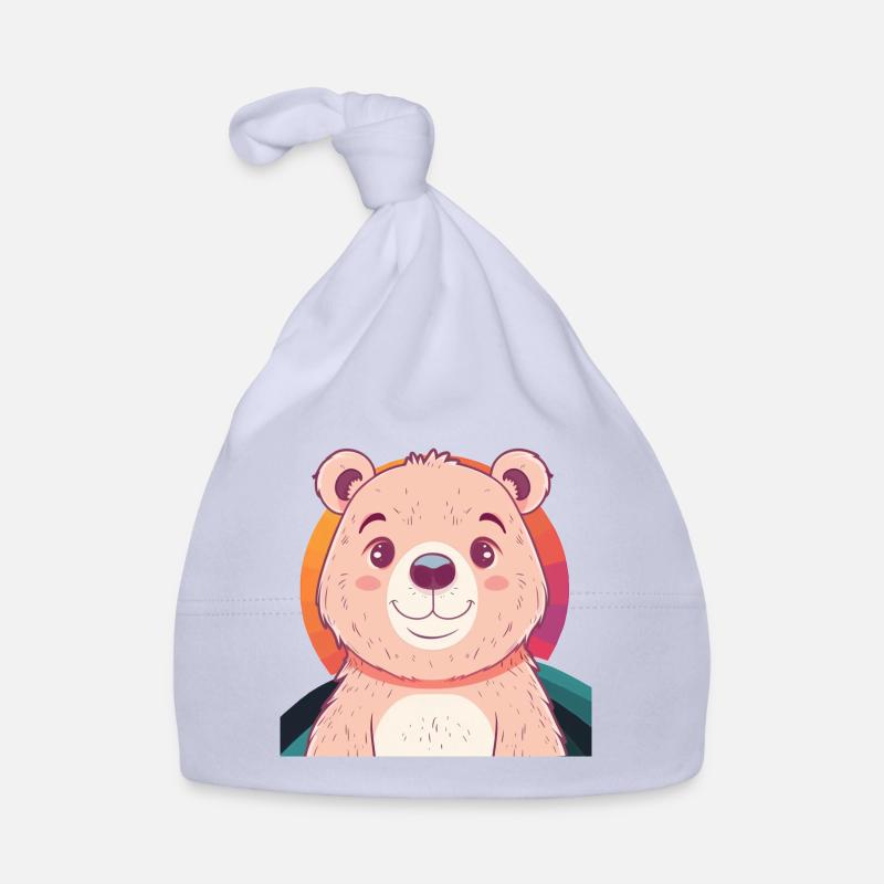 Baer Baeren Waldbewohner Baby Bio-Mütze