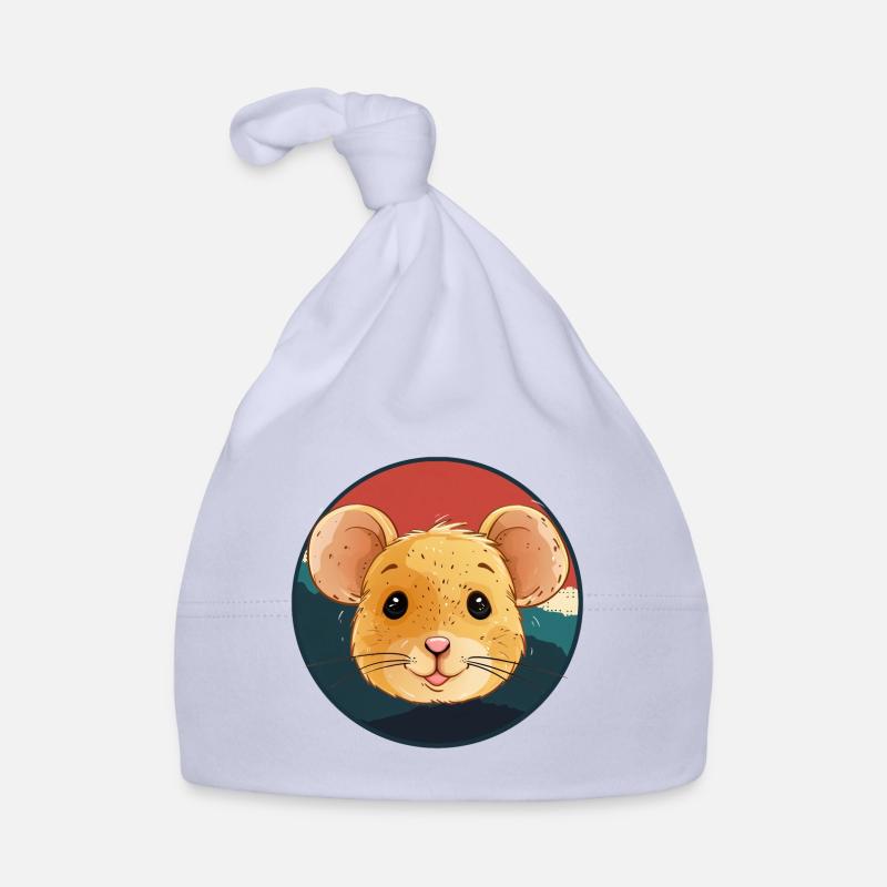 Mice Mouse Teeth Mouse Organic Baby Cap