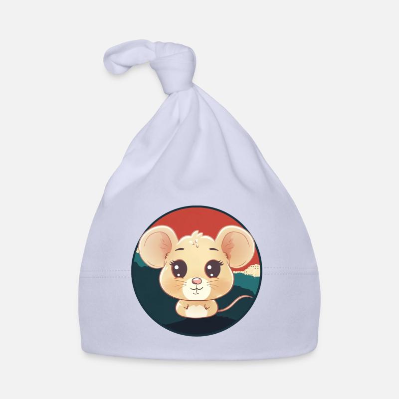 Mouse Rodent Organic Baby Cap