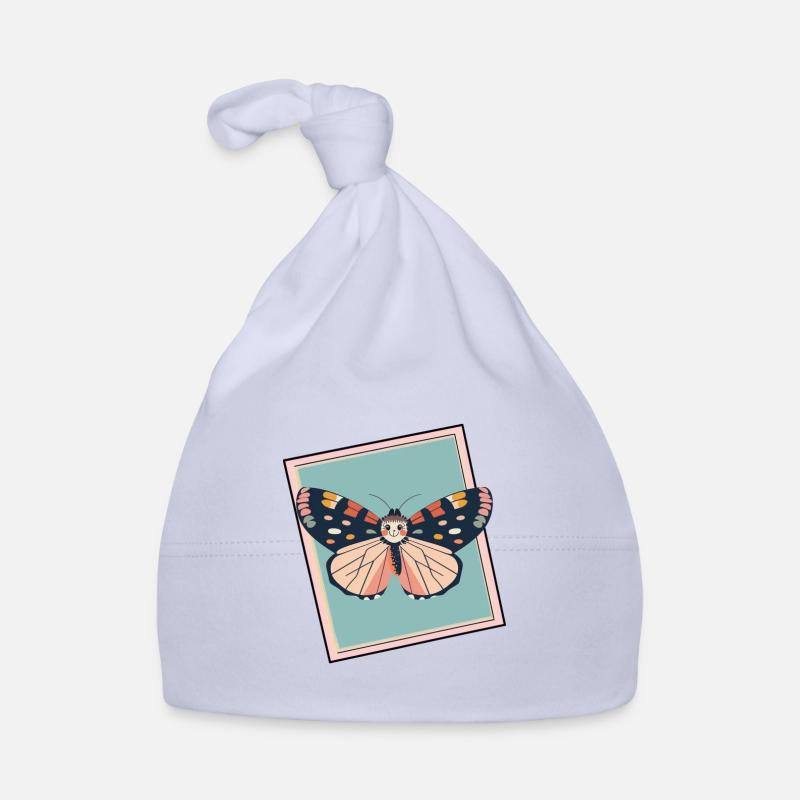 Schmetterling Tier Schmetterlinge Baby Bio-Mütze