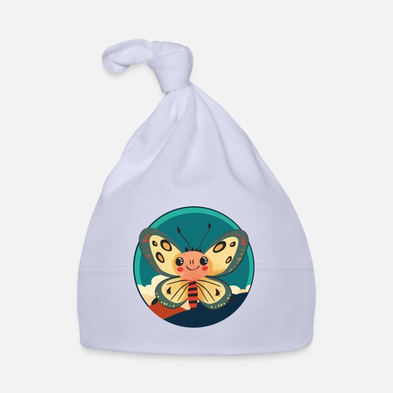 Butterfly Animal Organic Baby Cap