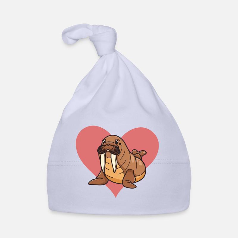Walrus Sea Creatures Organic Baby Cap