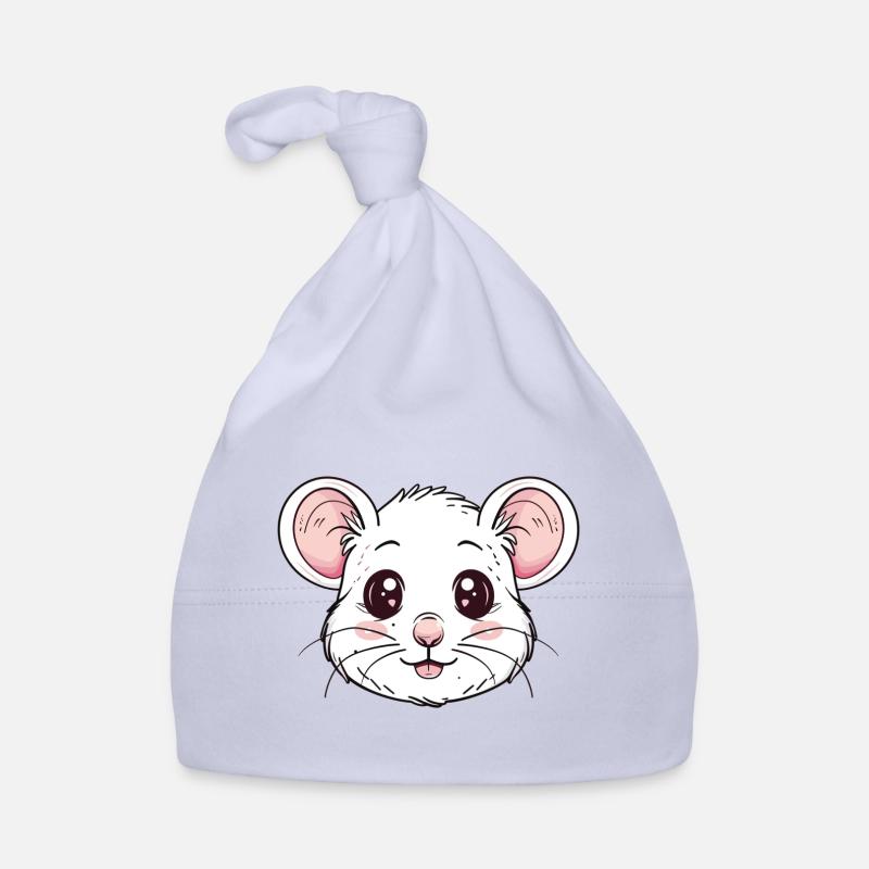 Mouse Mouse Organic Baby Cap