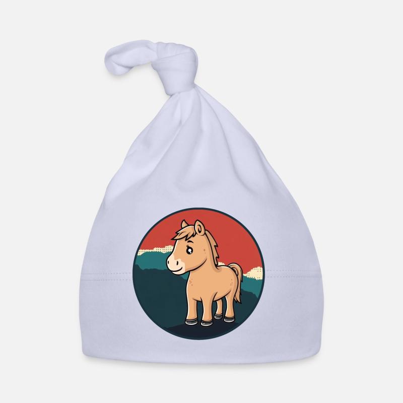 Ponyhof Pferd Baby Bio-Mütze