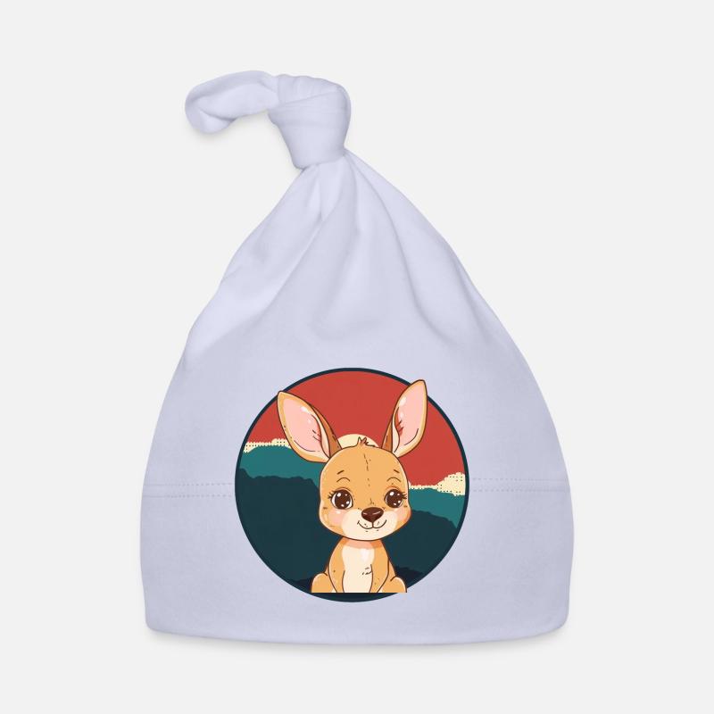 Kangaroo Aussie Melbourne Organic Baby Cap