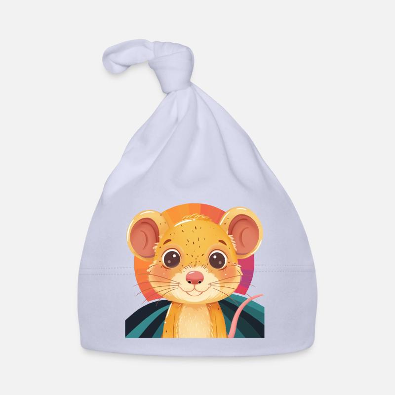 Mäuse Mäuschen Baby Bio-Mütze