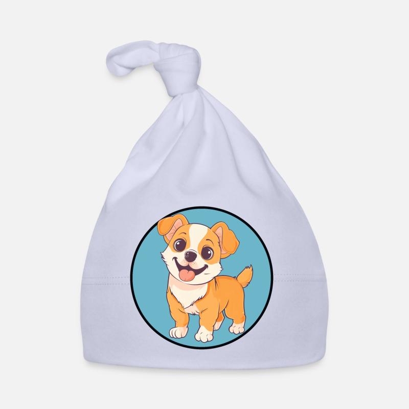Hund Hunde Baby Bio-Mütze
