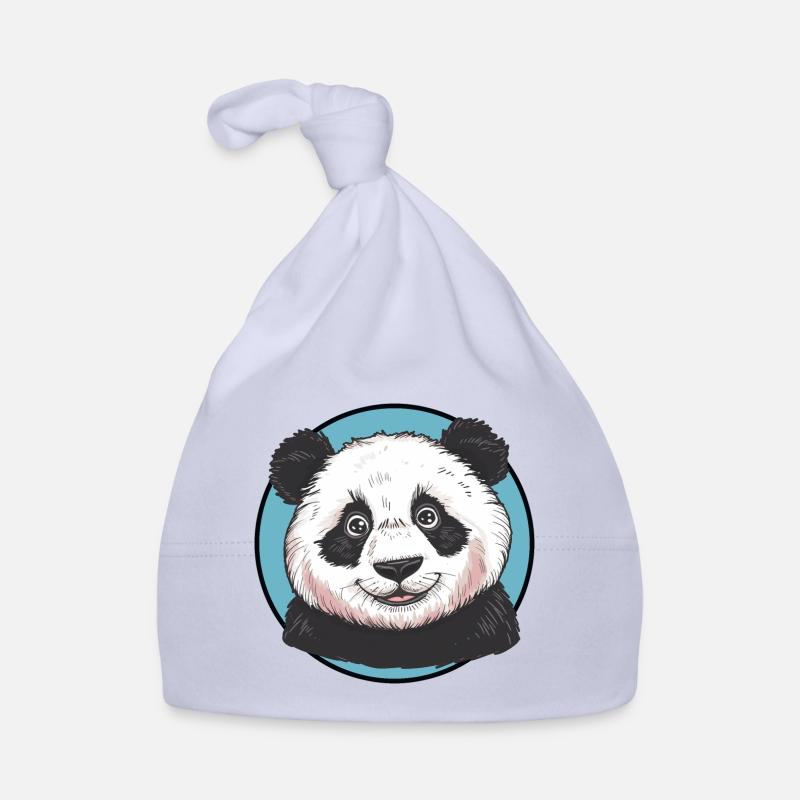 Panda Pandabär Baby Bio-Mütze
