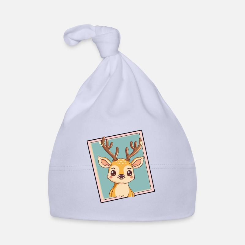Hirschgeweih Hirschjagd Baby Bio-Mütze