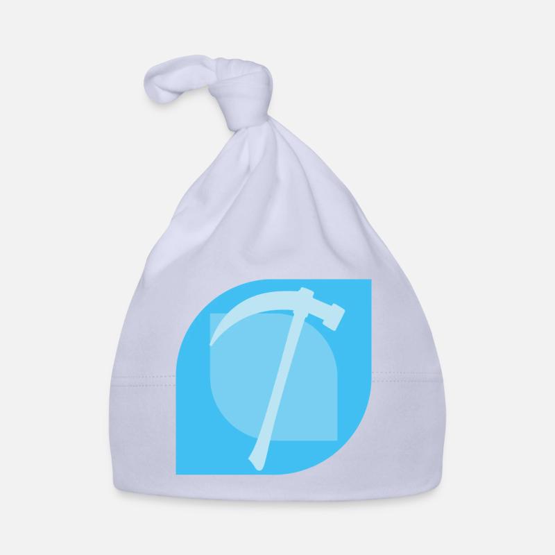 Mining Pickaxe Mine Organic Baby Cap