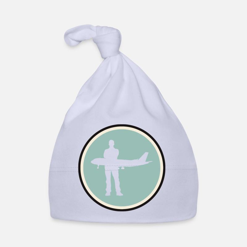 Flugbegleiter Flugzeug Baby Bio-Mütze
