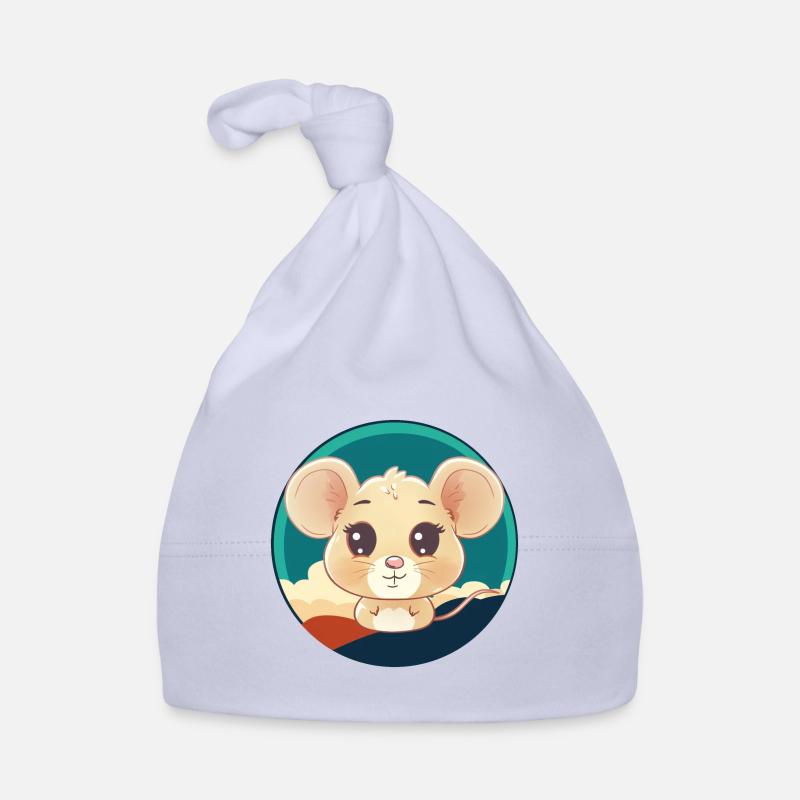 Maus Mäuschen Baby Bio-Mütze