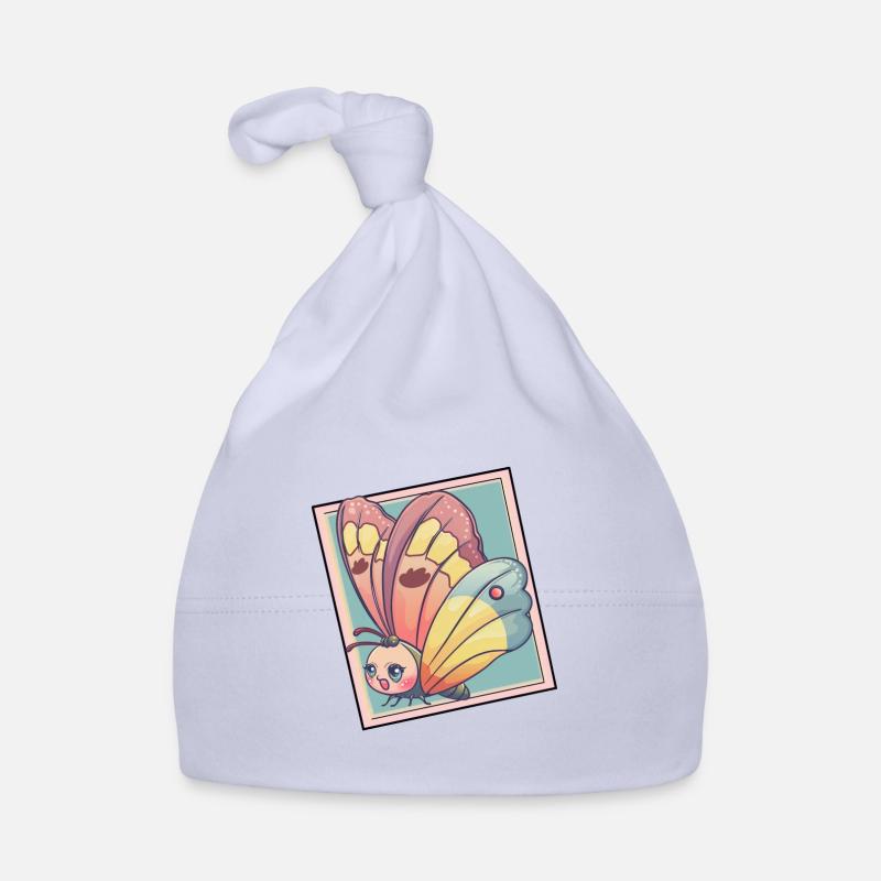 Animal papillon Bonnet bio Bébé
