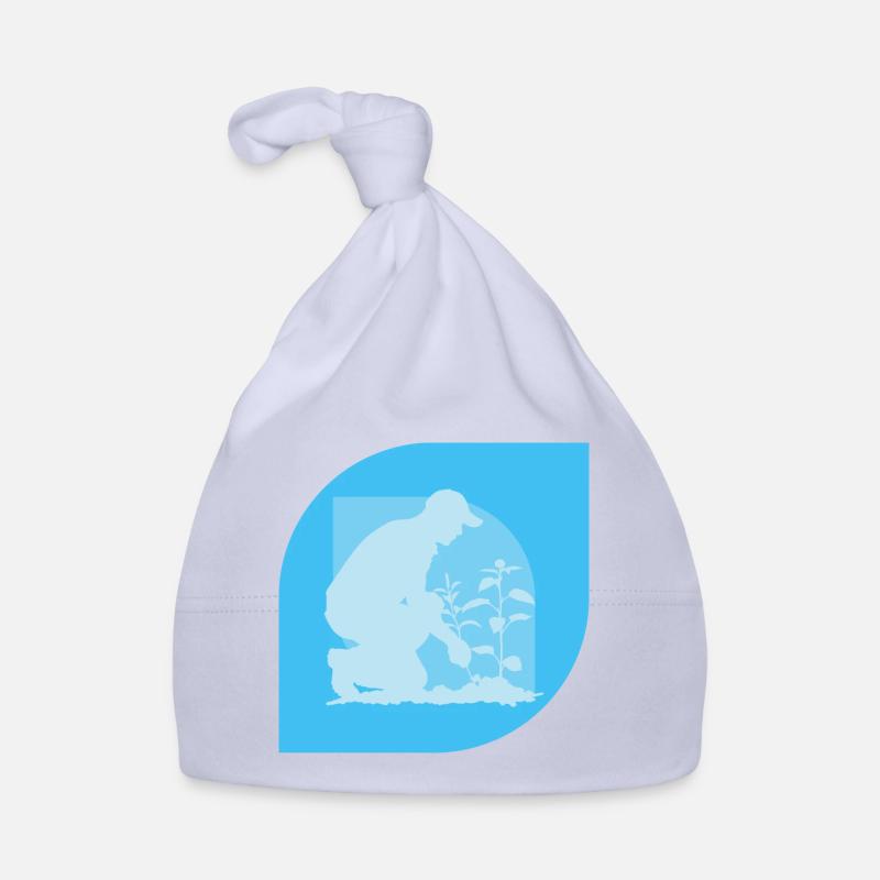 Gartenarbeit Blume Gärtner Baby Bio-Mütze