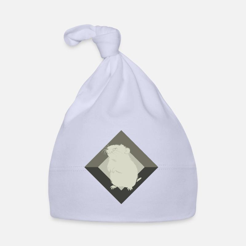 Rodent Hamster Guinea Pig Organic Baby Cap