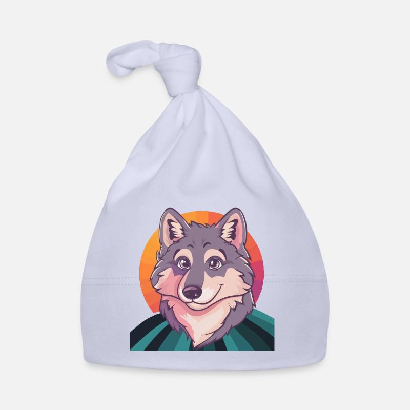 Wölfe Wolfpack Baby Bio-Mütze