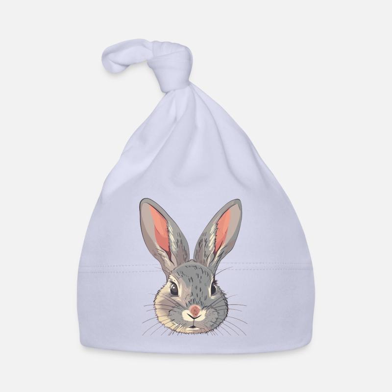 Hase Hasen Baby Bio-Mütze