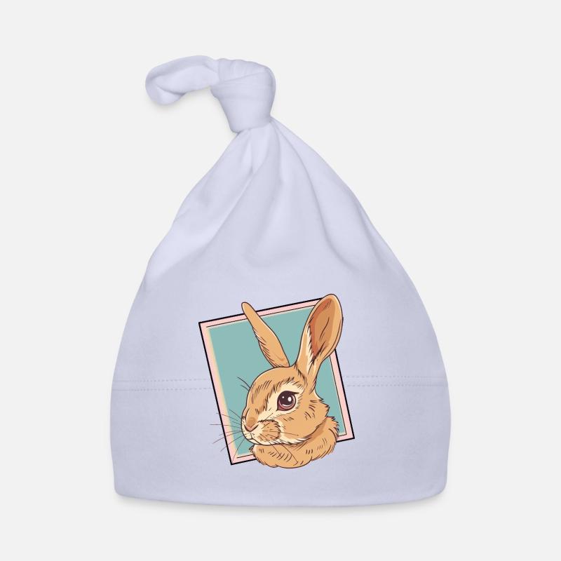 Bunny Easter Organic Baby Cap